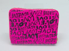 Neon color wallet