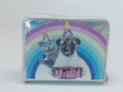 Rainbow dog wallet